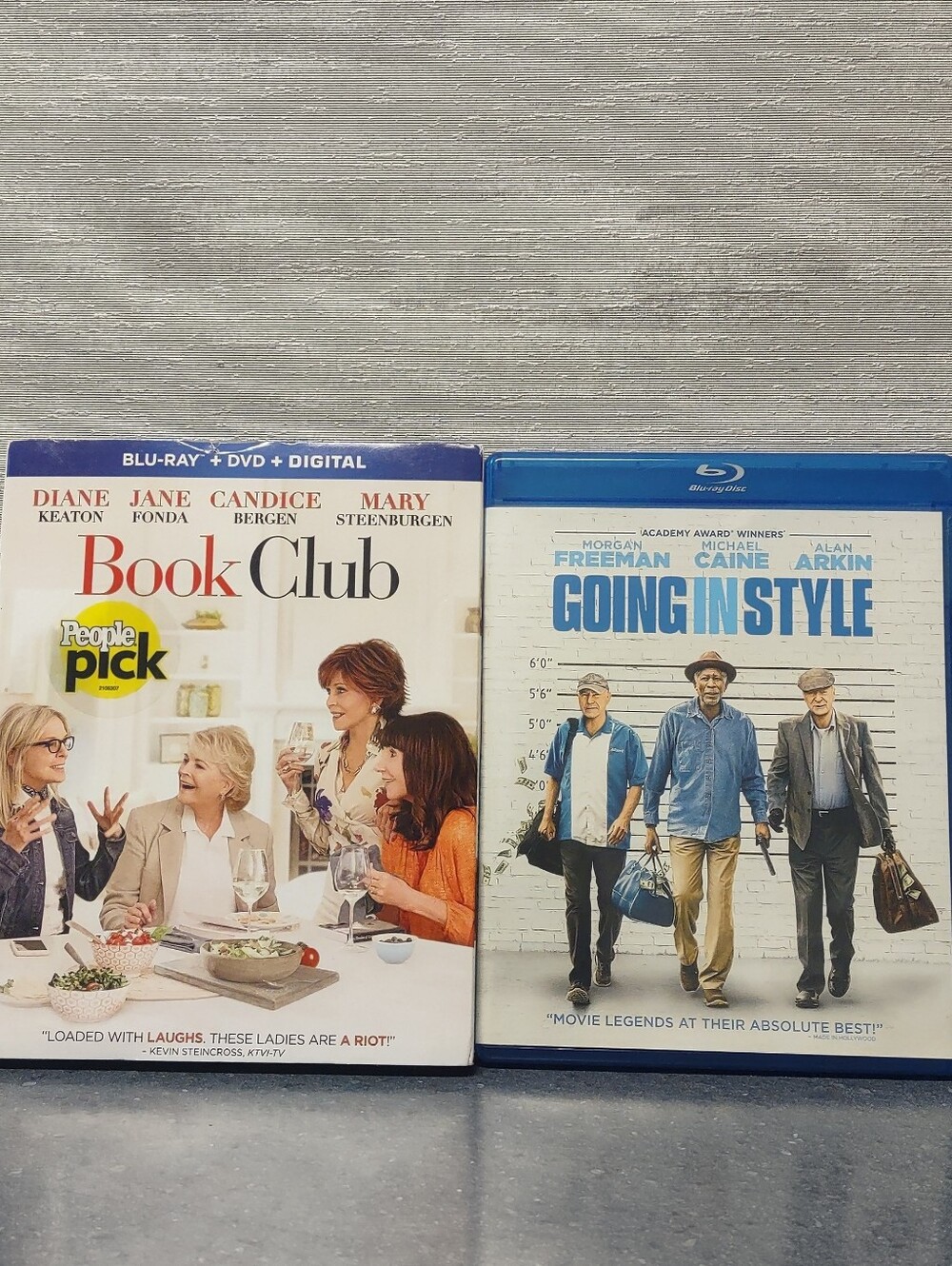 Going in Style & Book Club Blu-ray comedy